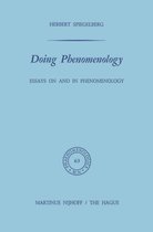 Phaenomenologica- Doing Phenomenology