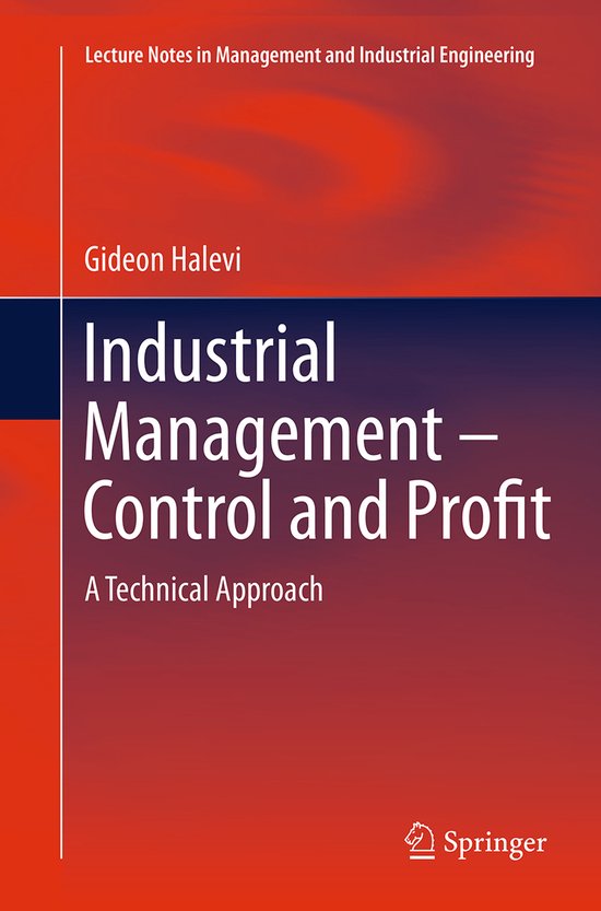 Industrial Management- Control and Profit - cover