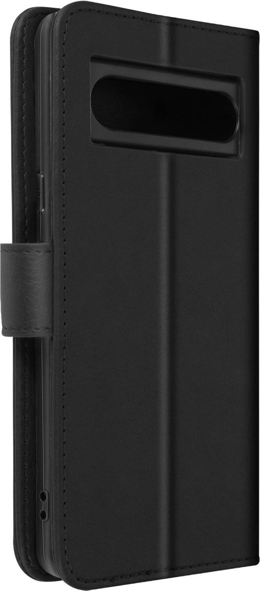 Geschikt voor Google Pixel 7 Pro Bookcover Video Support Functie Zwart