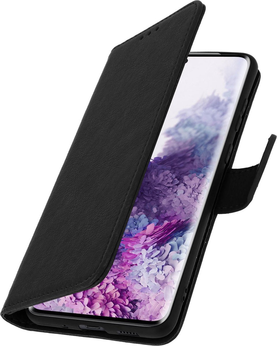 Geschikt voor Samsung Galaxy S20 Ultra Bookcover Video Support Functie zwart