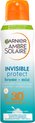 Garnier Ambre Solaire Invisible Protect Mist SPF 30 - Zonnebrand spray met Vitamine E + Aloe Vera - 200ml
