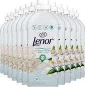 Bol.com Lenor Limoenbloesem & Zeezout - Wasverzachter - 12 x 38 Wasbeurten Voordeelverpakking aanbieding