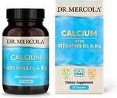 Dr. Mercola - Calcium - with Vitamins D3 & K2 - 90 capsules