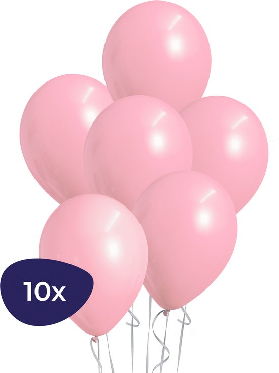 Bananago - Roze Ballonnen - 10 stuks - Geboorte Versiering Meisje