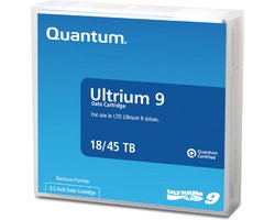 Quantum LTO Ultrium 9 - back-up data tape - 18TB / 45TB - MR-L9MQN-01