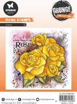 Studio Light Grunge Collection Clear Stamp Roses
