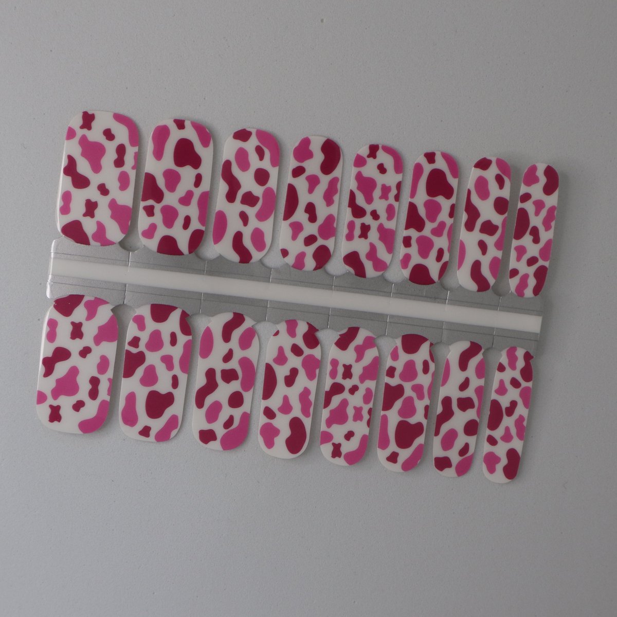 Goedkoopste YellowSnails - Nagel Wraps - Pink cow - Nagel Stickers - Nagel Folie - Nail Wraps - Nail Stickers - Nail Art - Nail Foil