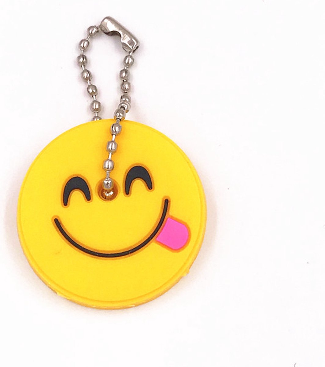 sleutelhoesje-smiley-sleutelhanger-bol