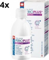 Curaprox Perio Plus Forte CHX 0.20 Mondspoeling - 4 x 200 ml - Voordeelverpakking