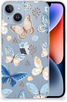 Coque en TPU adaptée pour Apple iPhone 14 Butterfly
