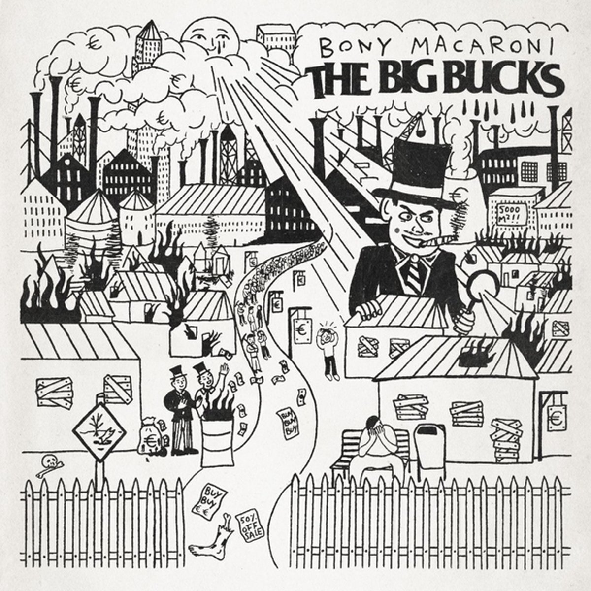 Bony Macaroni - The Big Bucks (LP) (Limited Edition) (Coloured Vinyl)