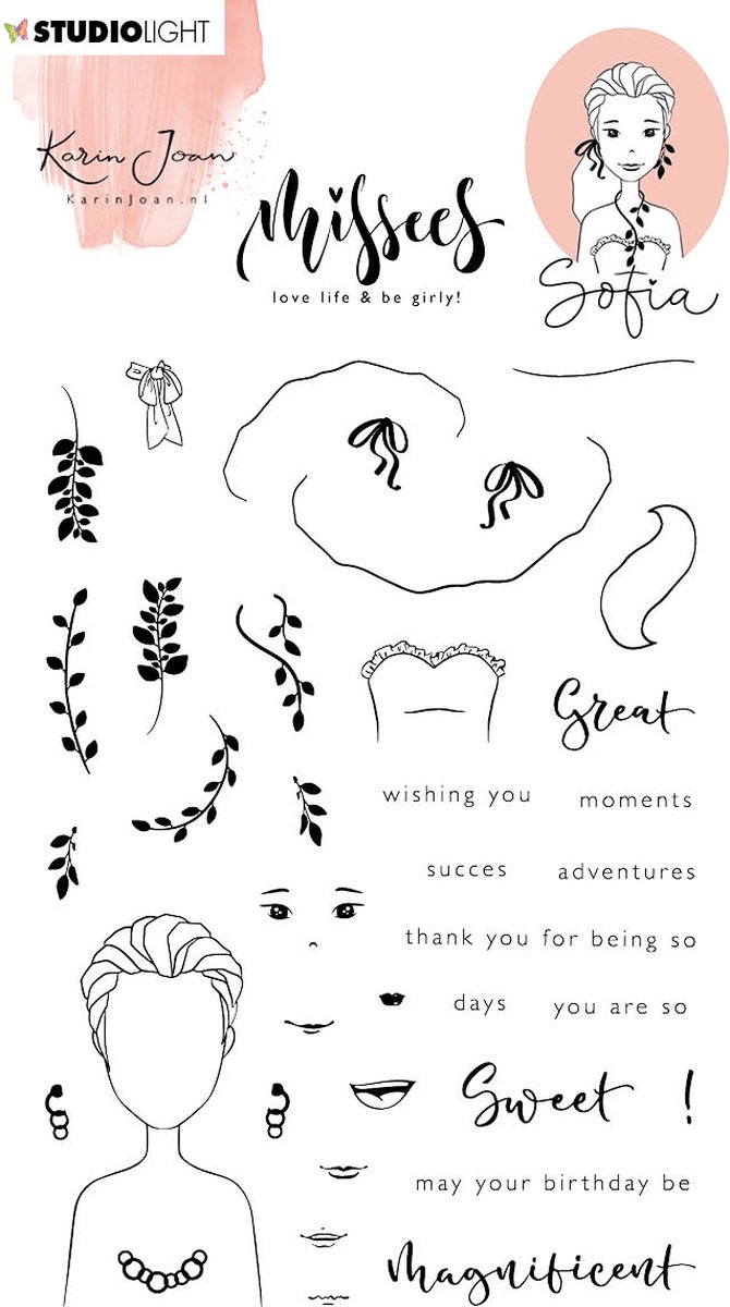 Studio Light Missees Clear Stamp Sophia
