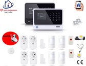 Système d'alarme intelligent sans fil pour personnes âgées à verrouillage à domicile wifi, gprs, sms AC-05 set 2.