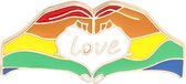 Pride Pin – Pride Vlag – LGTBQ+ - Regenboog Vlag – Regenboog Broche - Gay – Bi – Transgender – Queer –