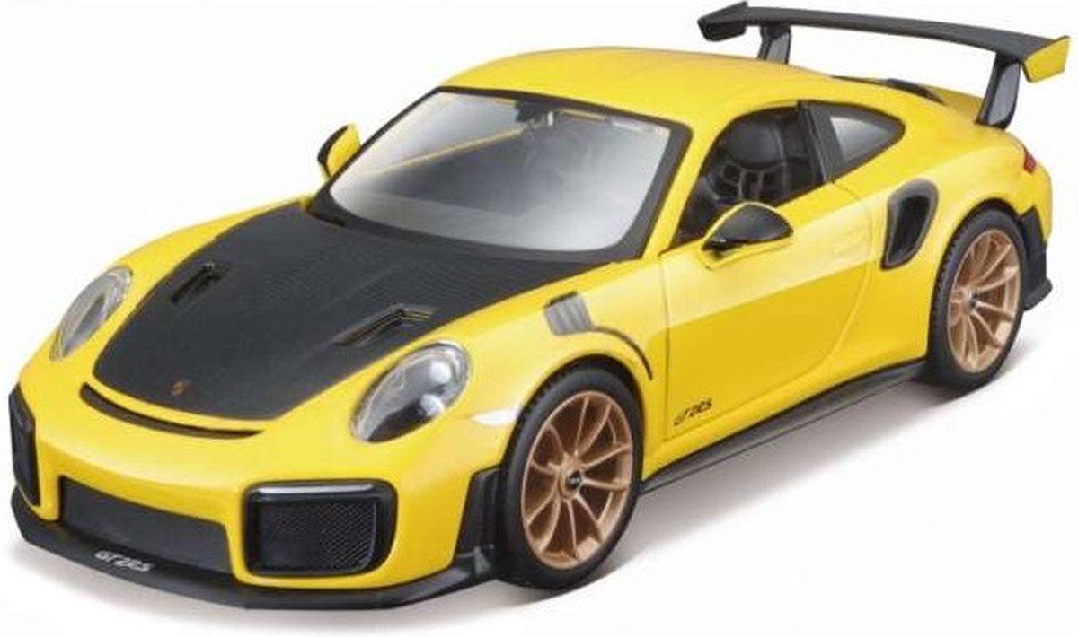 Porsche 911 GT2 RS modelauto 1:24 zelfbouwkit 42 delig