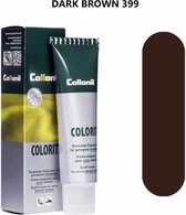 Collonil COLORIT 50ml kleur/glans bruin donker dekkende schoensmeer - verf voor (kinder) schoenen van glad leer
