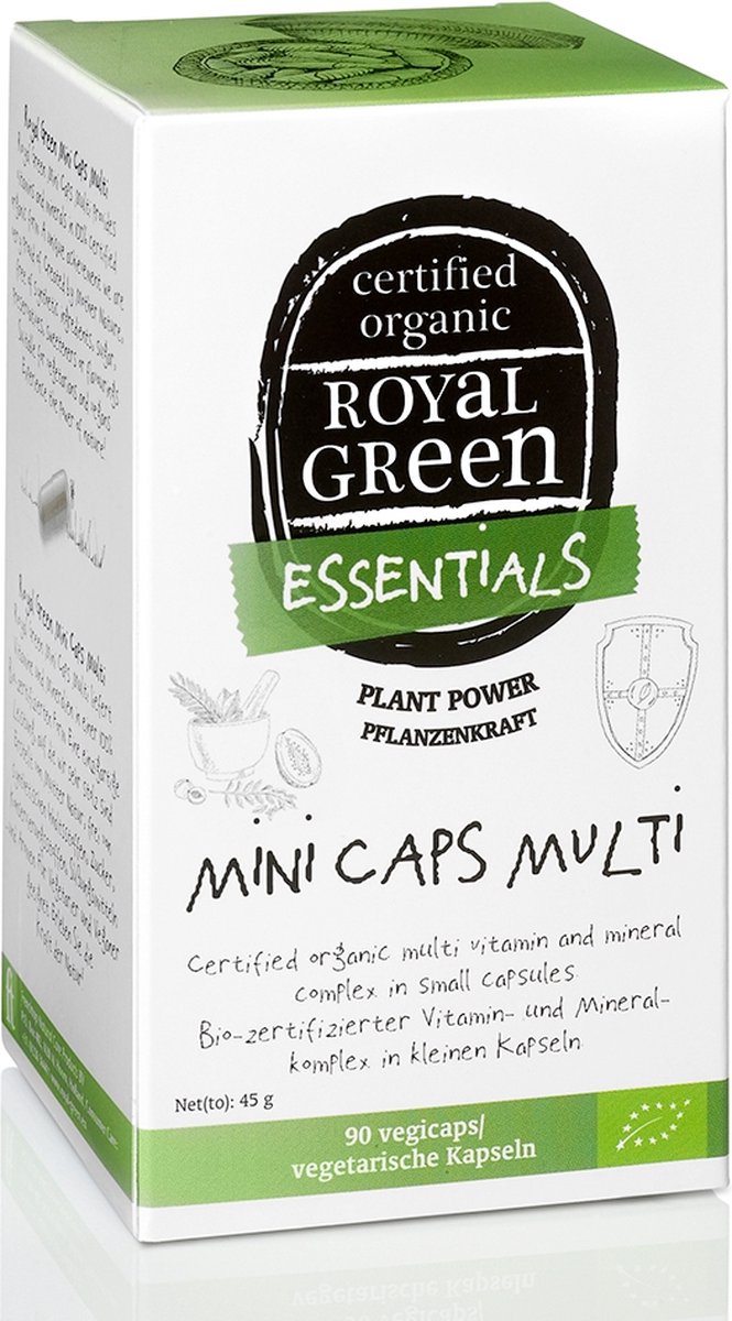 Royal Green Mini Caps Multi - 90 vcaps - Royal Green