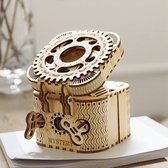 Robotime - Modélisme - Treasure Box LK502 - Kit Wood - Boîte mystère en bois - Coffre au trésor