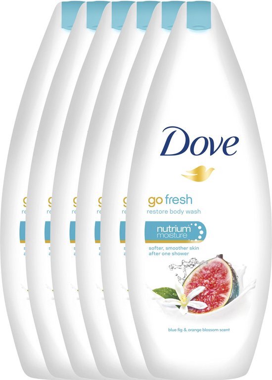 Dove Go Fresh Blue Fig & Orange Blossom Restore Women 6 x 750 ml