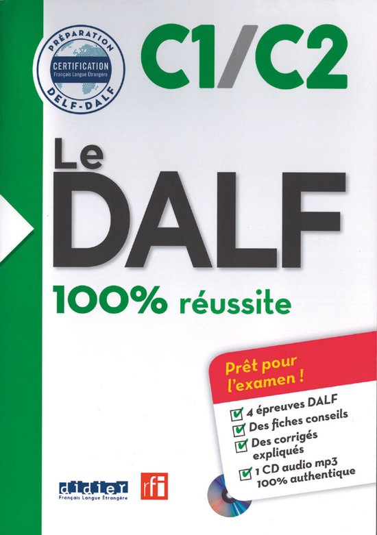 Le DALF C1/C2 - Buch mit MP3-CD