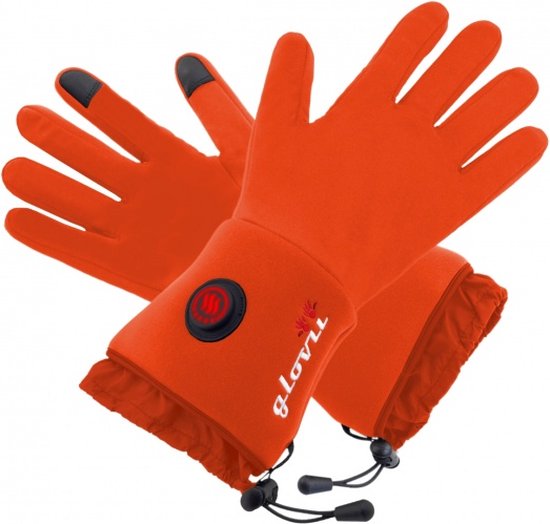Glovii - Verwarmbare universele handschoenen - Oranje