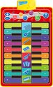 Afbeelding van het spelletje Motoriek Educatief Piano Mat Speelgoed - Met Geluid - Montessori Lerend Speelgoed - 95x60cm