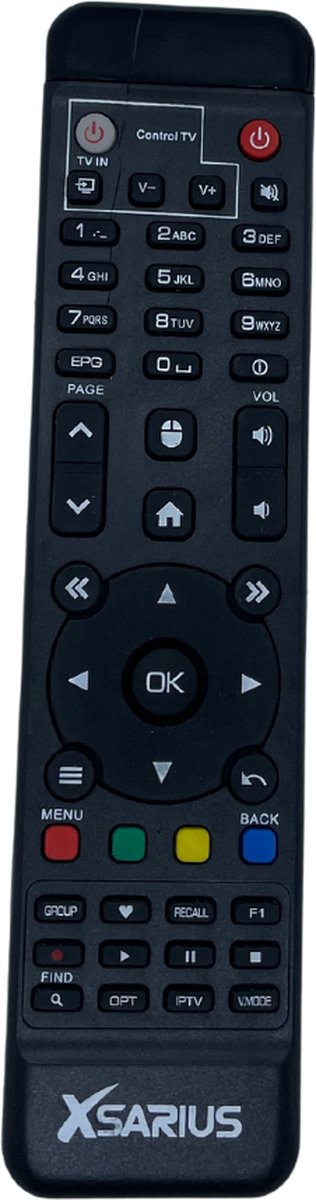 Télécommande De Rechange Compatible Xsarius BT RCU-A4 - Pour Pure 2+, Avant 2+, Avant 2+ Ultra, Infrarouge