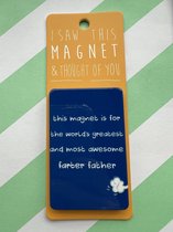 Koelkast magneet - Magnet - World's greatest farter - MA7