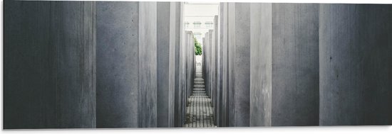 WallClassics - Dibond - Monument in Duitsland - 90x30 cm Foto op Aluminium (Met Ophangsysteem)