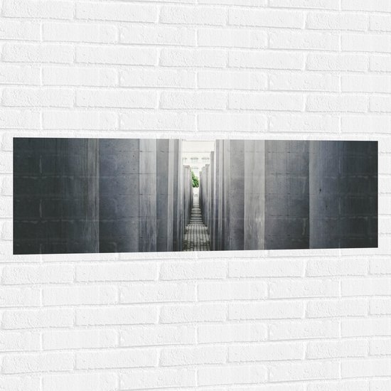 WallClassics - Muursticker - Monument in Duitsland - 120x40 cm Foto op Muursticker
