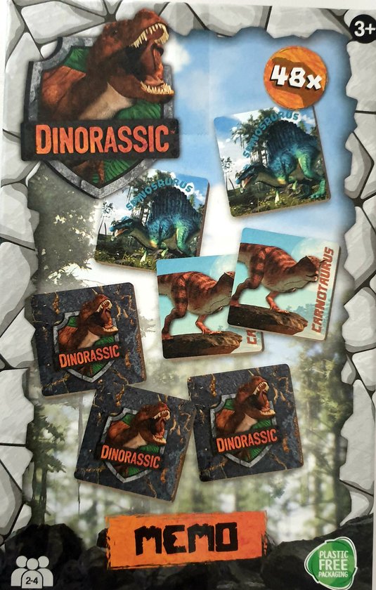 Afbeelding van het spel Dinorassic Memo Spel - Dinosaurus - Memory Spel