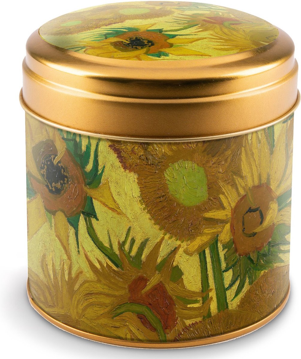 Voorraadblik - koekblik Vincent van Gogh Zonnebloemen