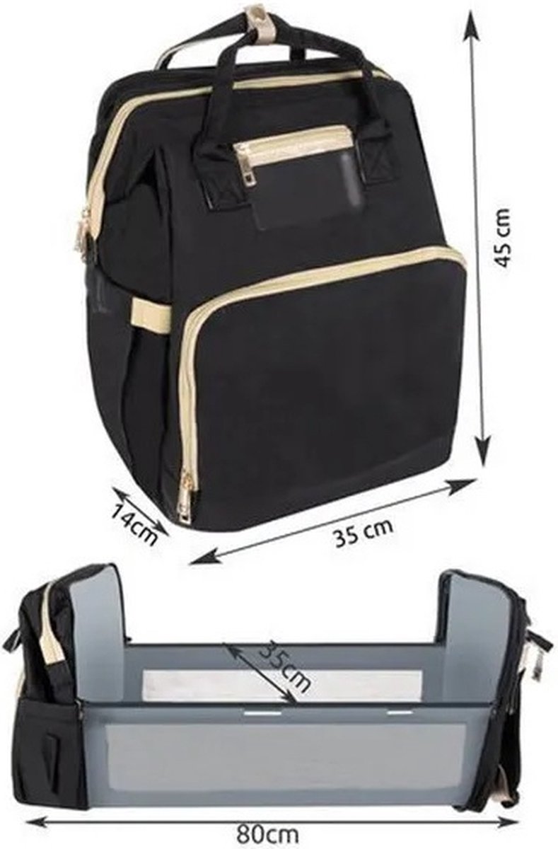 Geïsoleerde Vakken CHILDHOME Family Bag Club – Multifunctionele Luiertas Voor Het Hele Gezin | 20,5 Liter Met & Aankleedkussen Multifunctionele Kinderwagen Tas