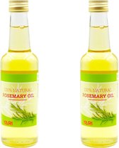 Yari 100% Natural Rosemary Oil - 2x 250 ml - Rozemarijn Olie Voor In Het Haar - Rozemarijn Olie - Rozemarijn Olie Haar - Rosemary Oil - Rosemary Oil Hair