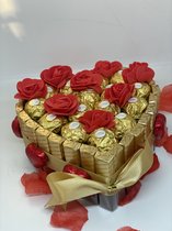 chocolade hart geschenk giftpack valentijn cadeau ferrero rocher valentijn cadeau valentijnsdag geschenk liefde moederdag vaderdag verjaardag