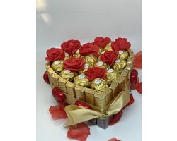Chocolade Hart Geschenk - Giftpack - Ferrero Rocher