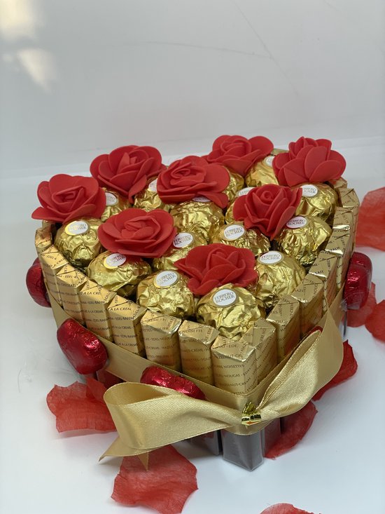 Coffret cadeau chocolats Saint-Valentin