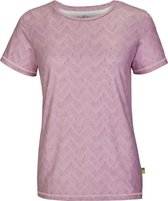 Killtec dames shirt - shirt KM dames - oudroze print - 39155 - maat 40