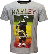 Bob Marley jouant au football T-shirt - Merchandise officielle