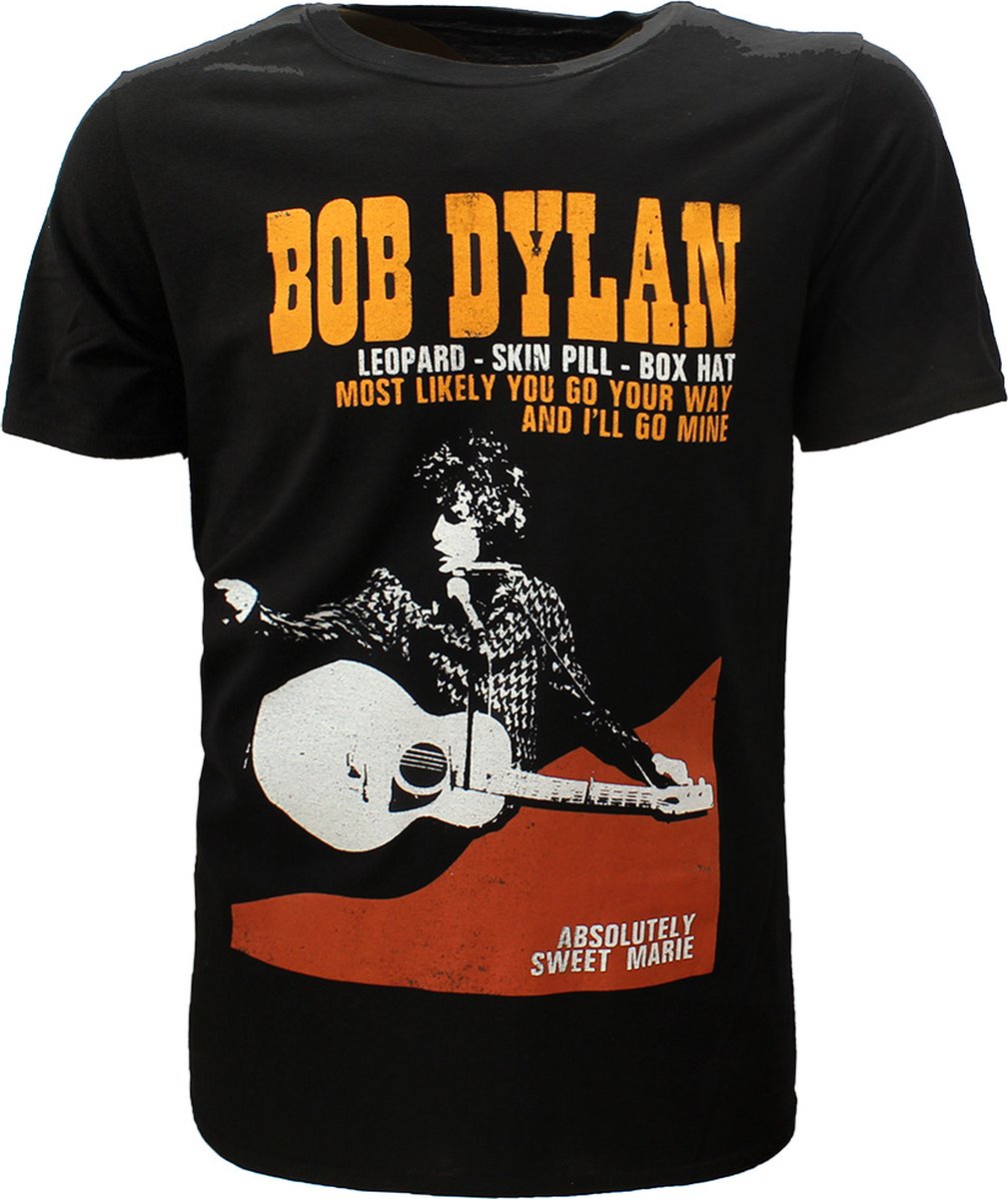 Bob Dylan Sweet Marie T-Shirt - Officiële Merchandise - L