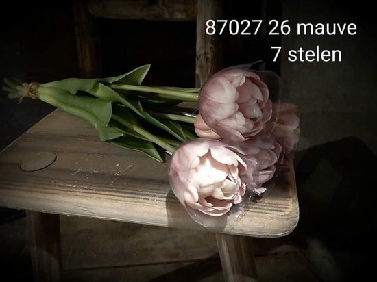 30 stuks Real Touch Tulpen PU Kunstbloemen, Nep Tulpen