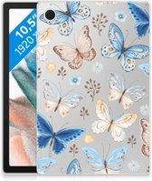 Coque arrière adaptée pour Samsung Galaxy Tab A8 2021/2022 Papillon