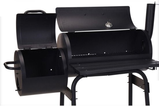 Bbq Houtskoolbarbecue Zwart - Metaal - 121x122x55cm van ProGarden — afbeelding 5