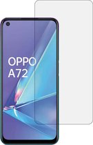 Smartphonica Screenprotector voor Oppo A72 van glas / Normaal geschikt voor Oppo A72