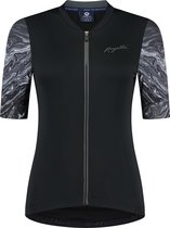 Rogelli Liquid Fietsshirt - Korte Mouwen - Dames - Zwart, Grijs - Maat 2XL
