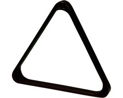 Biljartballenrek ABS- Pro - Triangel - Poolen - Biljarten - 57.2mm - ABS Kunststof - Zwart