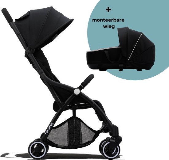 Hamilton by Yoop S1 Plus Buggy met monteerbare Premium Wieg Nieuwer