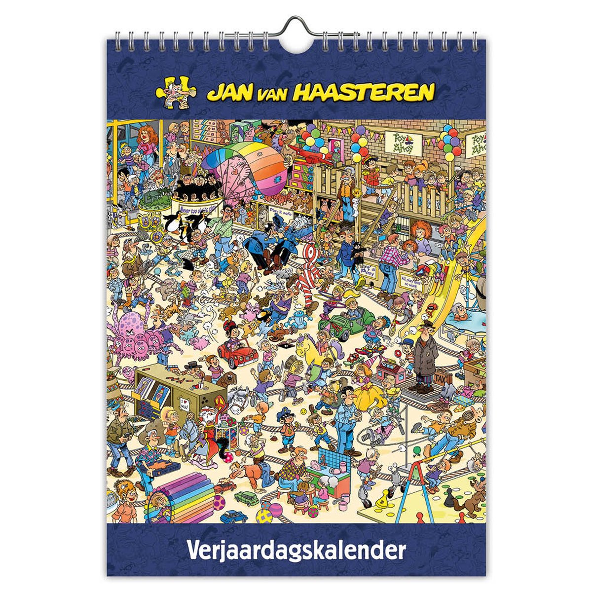 Jan van Haasteren Verjaardagskalender A4