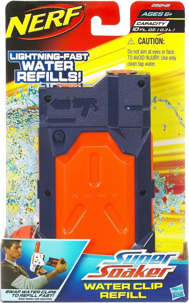 Recharge de réservoir NERF Super Soaker Clip