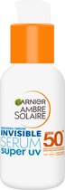 Garnier Ambre Solaire Sérum Super UV Invisible Protection Solaire SPF 50+ - avec Ceramide Protect - 30ml